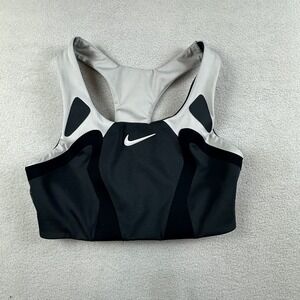 Nike Sports Bra XS Black Gray NOCTA Racerback Stretch Athletic Training Top